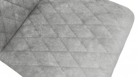 Стул «Стенли» К1С Черный муар/Микровелюр Wellmart Silver в Москаленки - moskalenki.katalogmebeli.com | фото 3