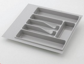 Вкладыш для кухонных принадлежностей, серый, Volpato 300 мм в Москаленки - moskalenki.katalogmebeli.com | фото